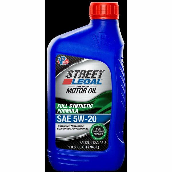 Vp Racing Street Legal Synthetic Formula 5W-20 Blend Engine Oil VPRVP3952043